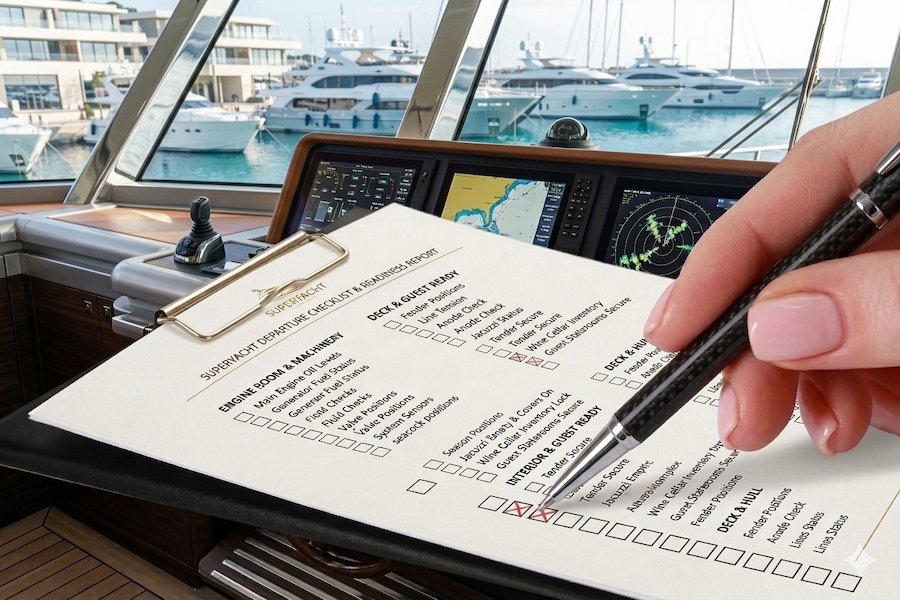 Checklist aboard