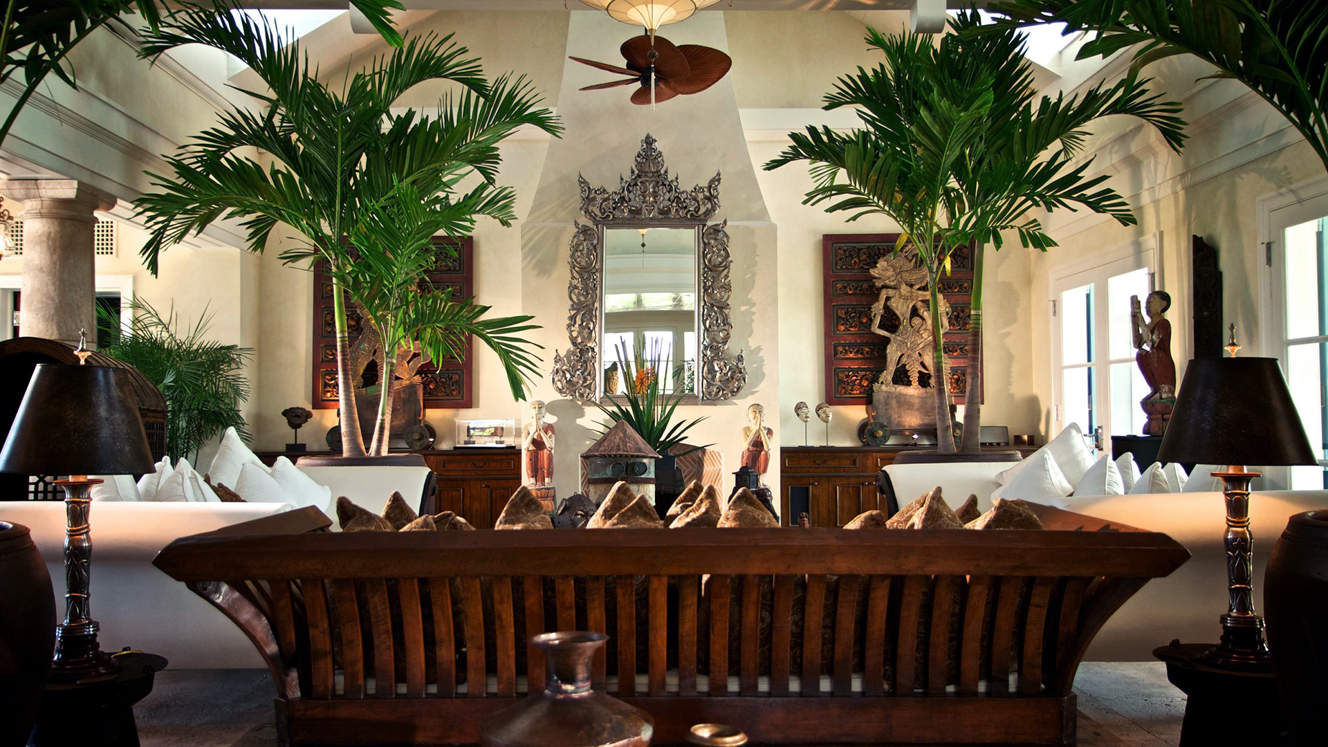 Interior del salón principal de The Landings