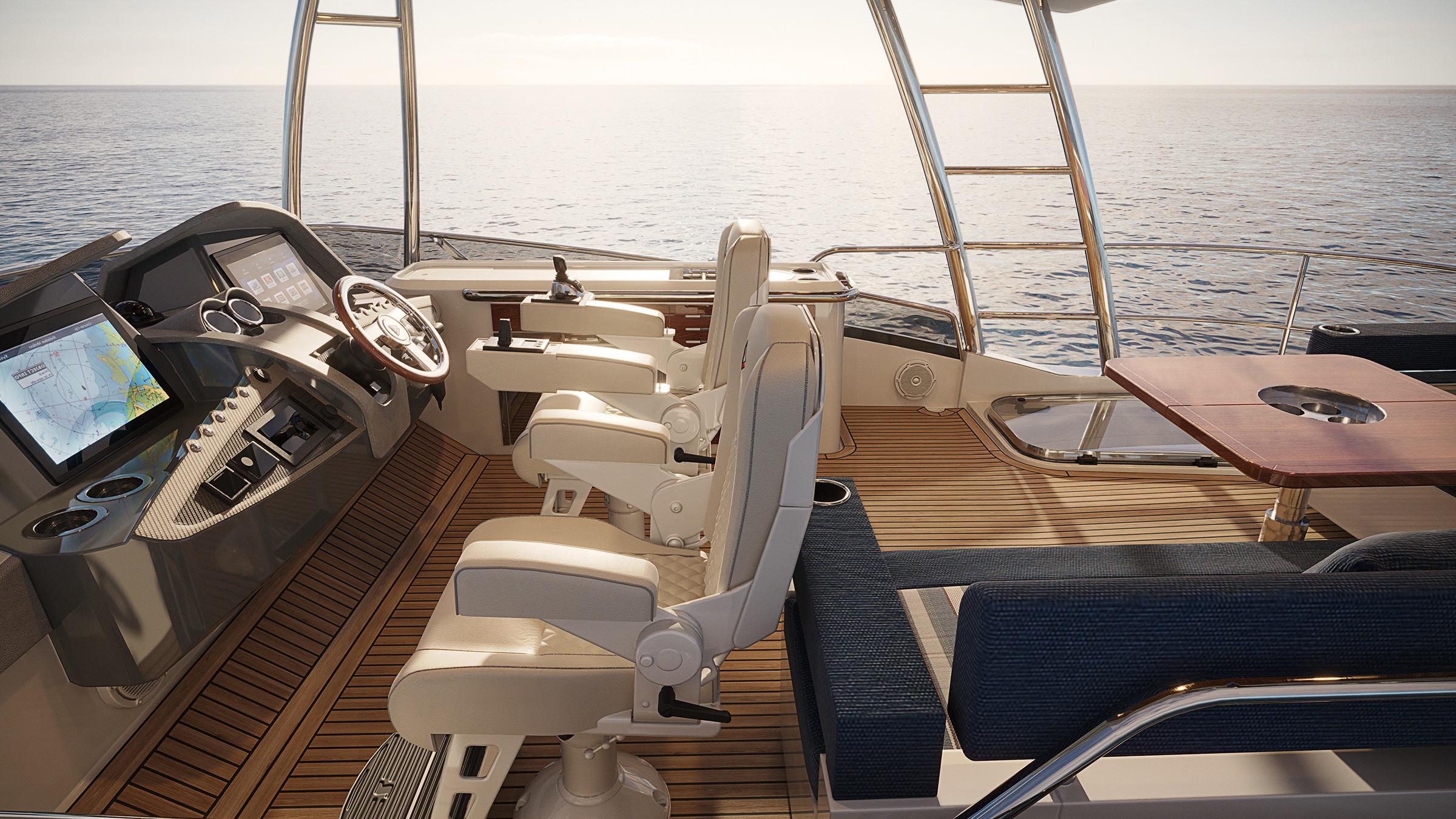 Helm del Belize 55 Daybridge