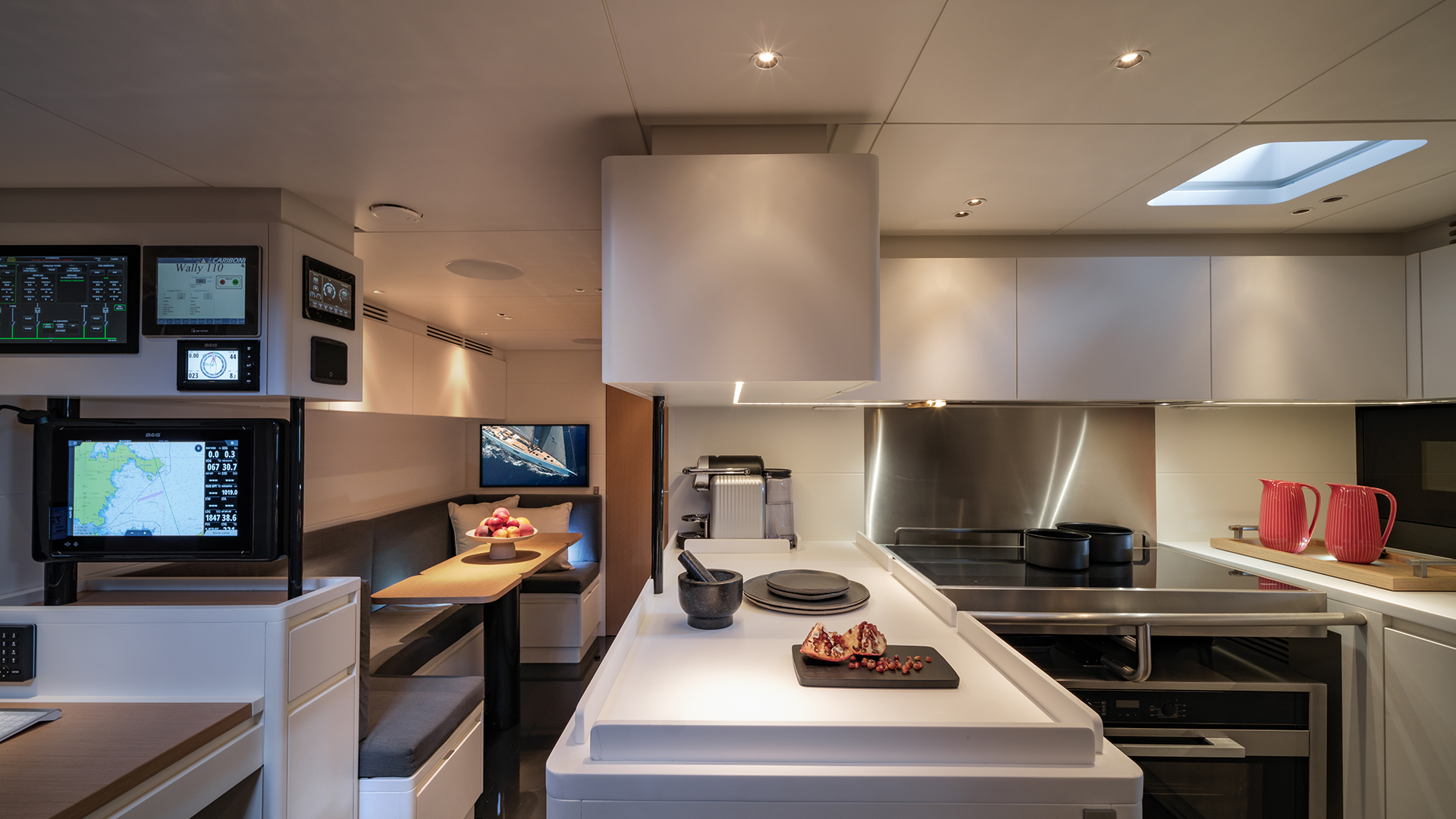 Wallywind 110 galley