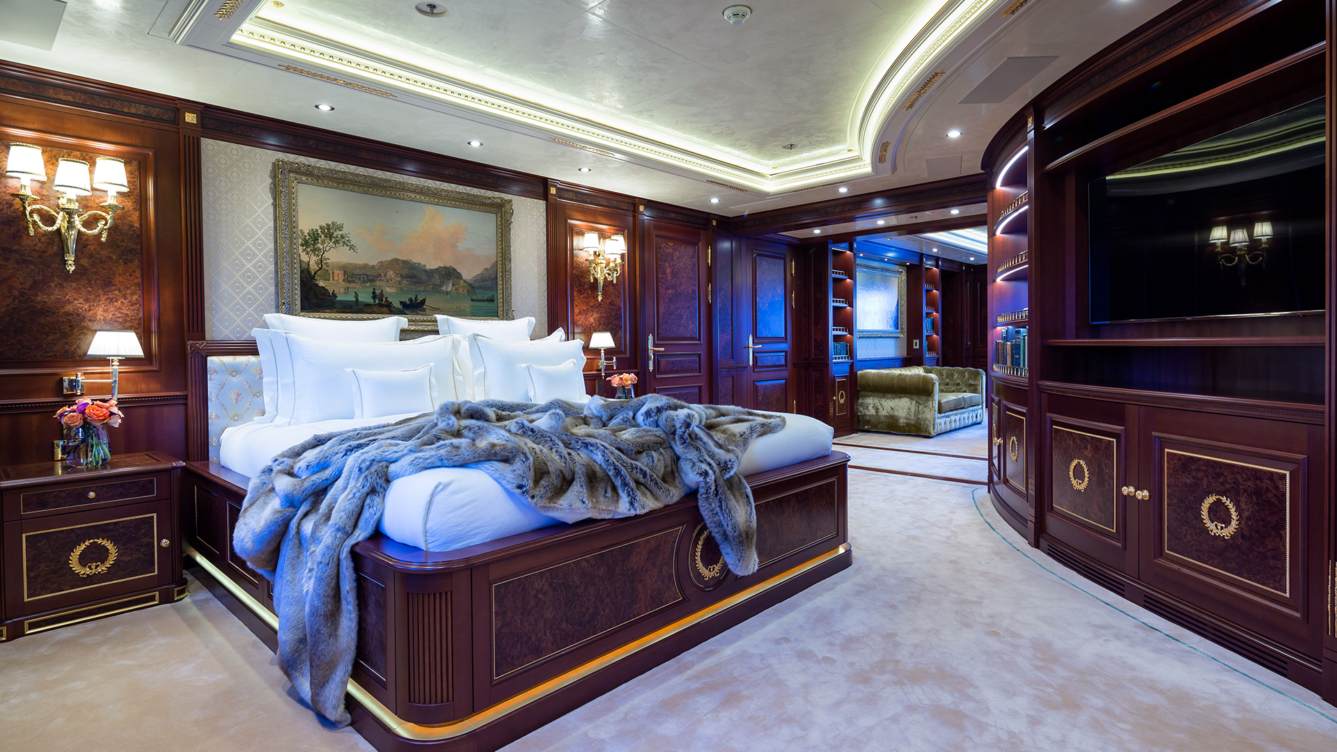 Master suite a bordo del Black Pearl