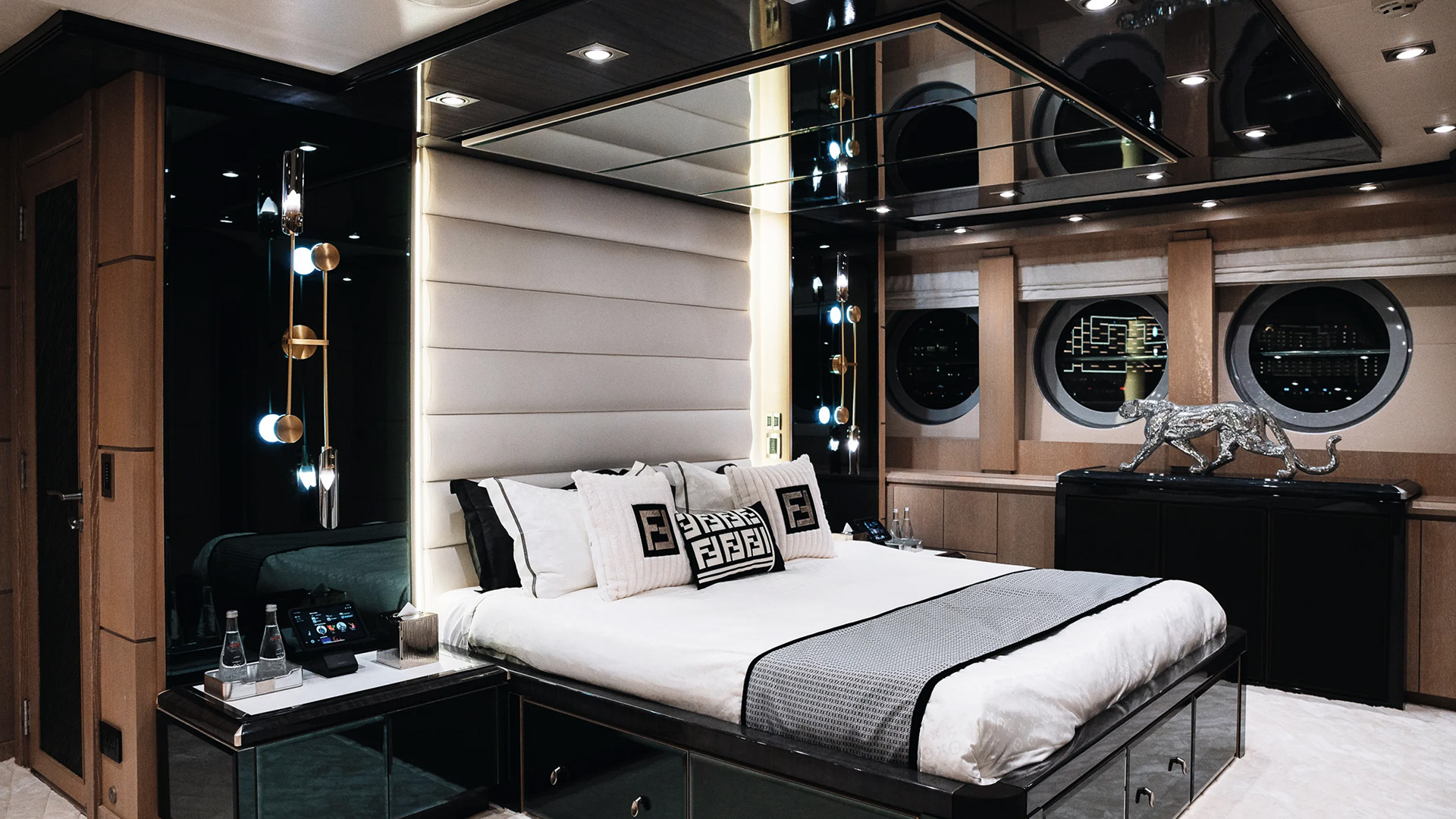 Main bedroom interior of AK Royalty