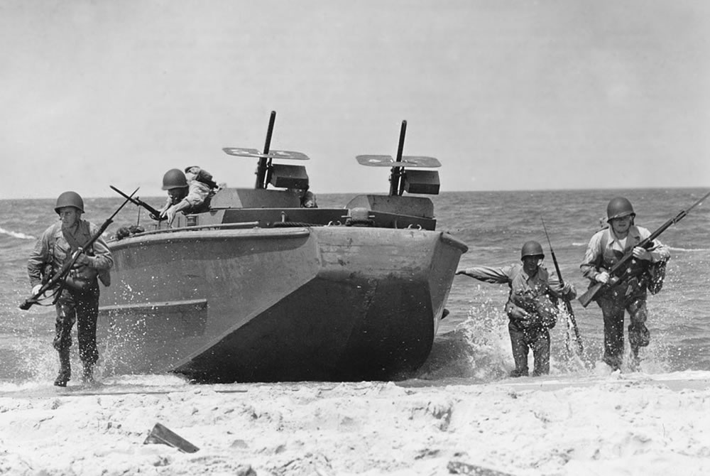 Producción de guerra de Chris-Craft para la Marina y el Ejército de Estados Unidos
