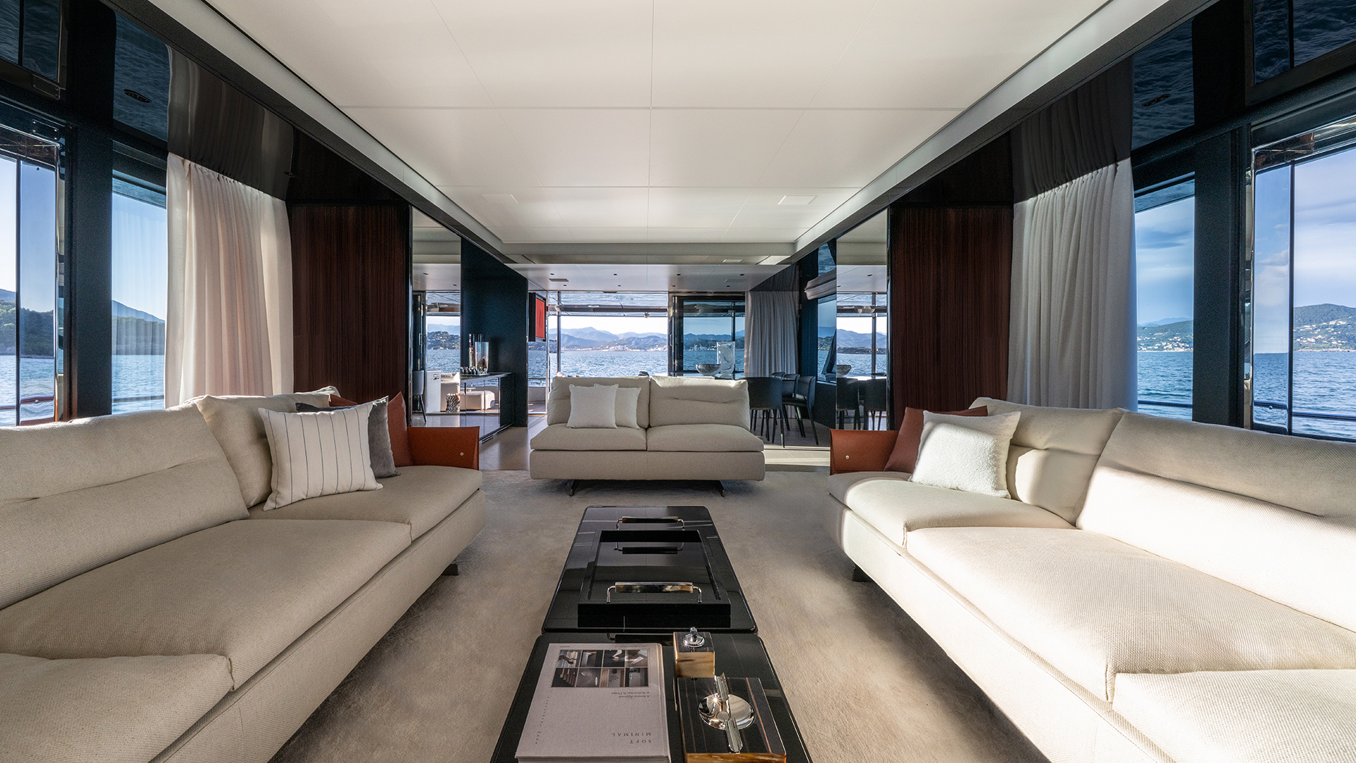 Riva 112 main saloon