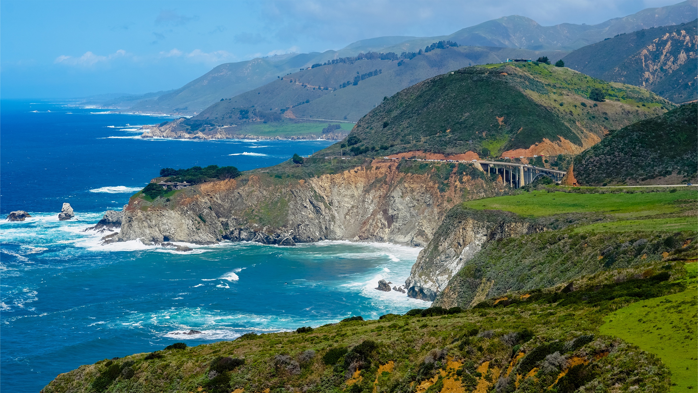 Bixby Creek Bridge on the Big Sur coast