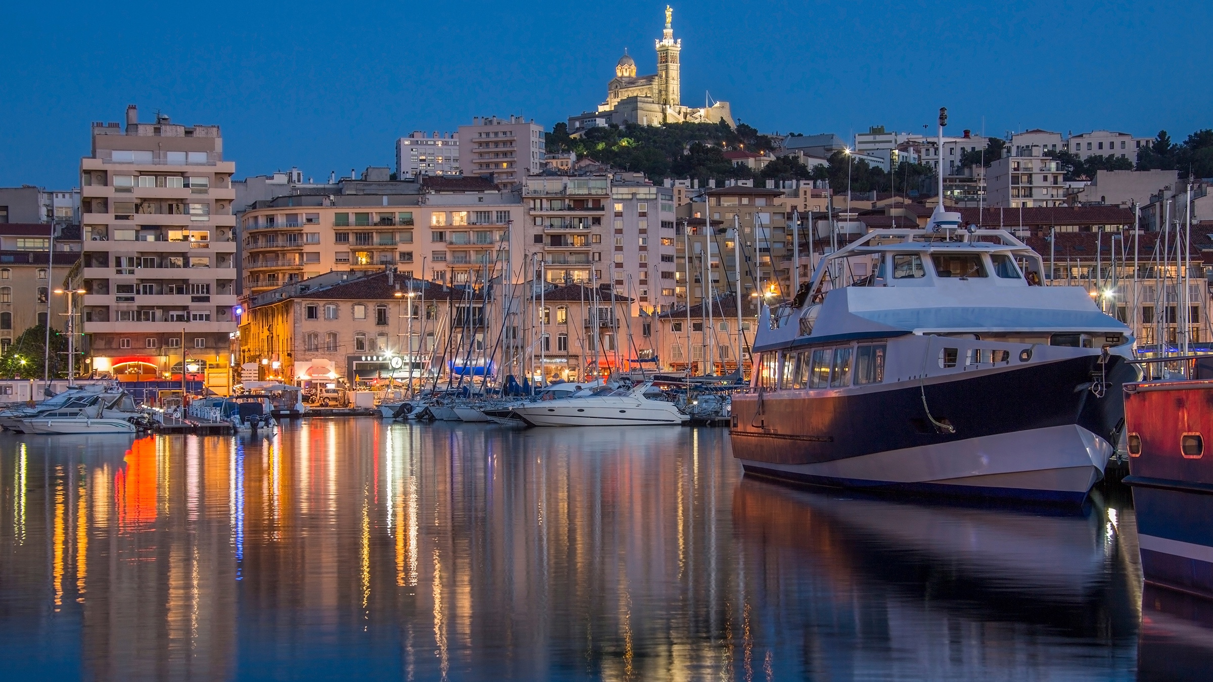 Vieux Port of Marseille, south of France