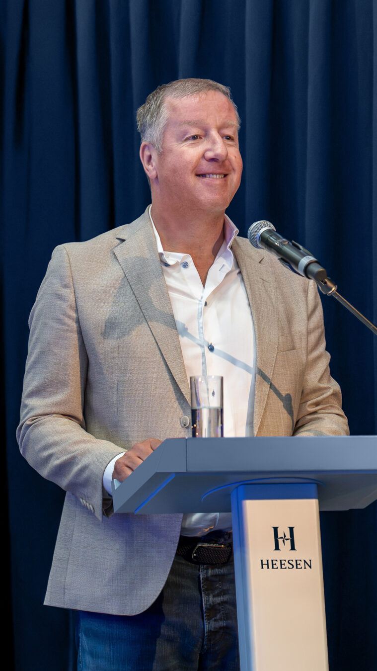 Jeroen van der Meer, CEO of Heesen