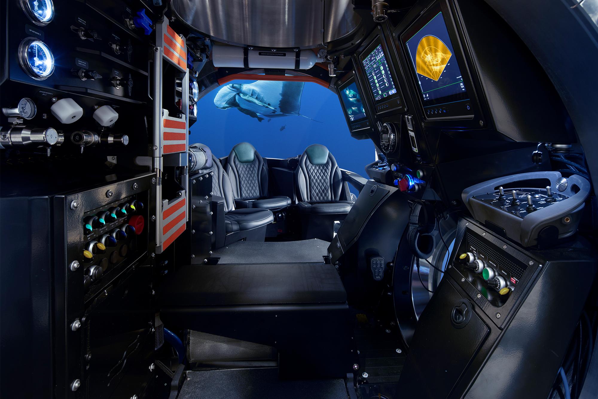 Cabin of a Cruise Sub 7