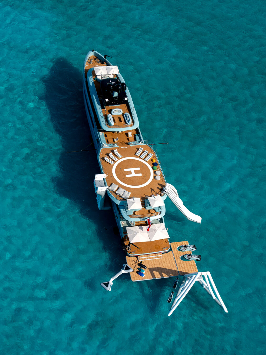 Limerence with inflatable adventure park deployed alongside